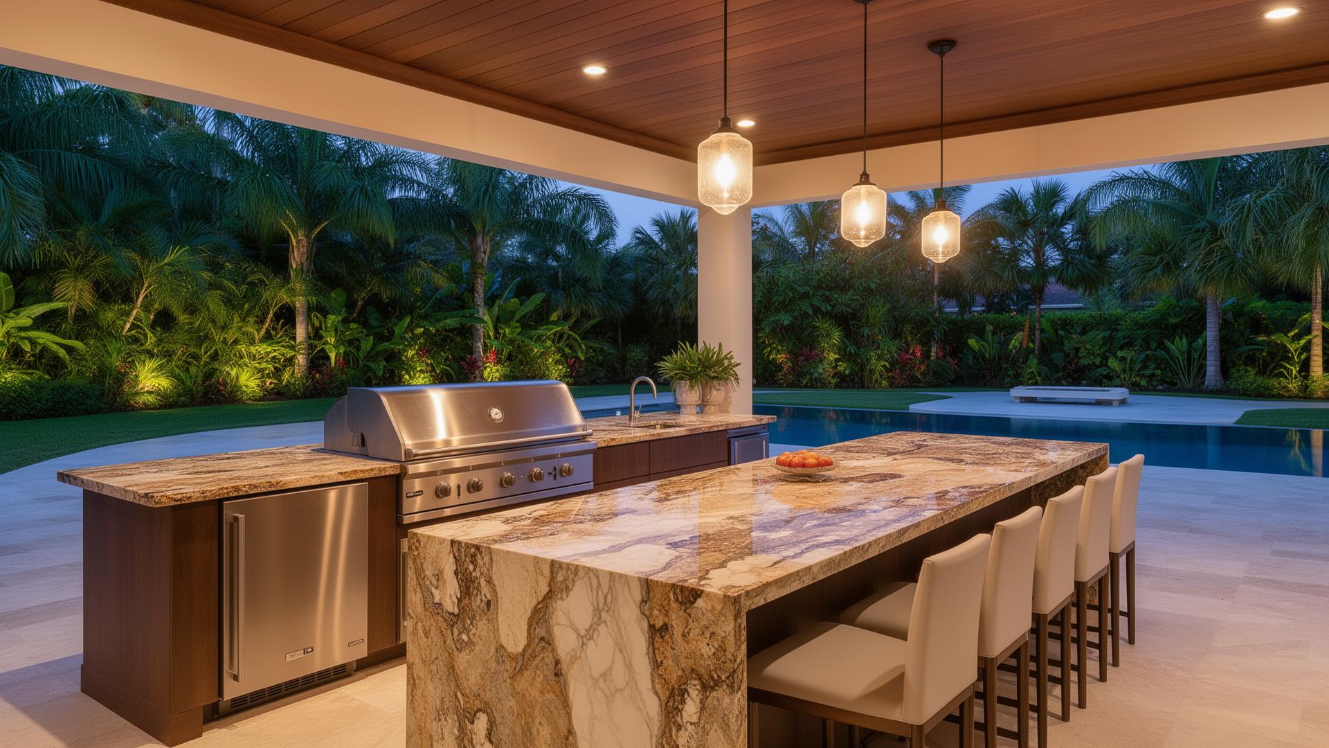 Custom Outdoor Kitchen Port St Lucie | Design and Installs